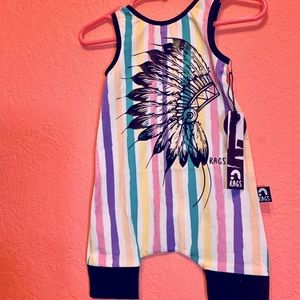 Rags to Raches romper